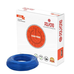 polycab 0.75 sqmm 300Mtrs FRLSH industrial Multistrands cable