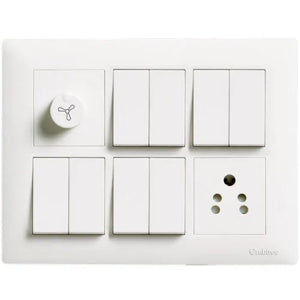 Havells Zylon 2-Gang Switch