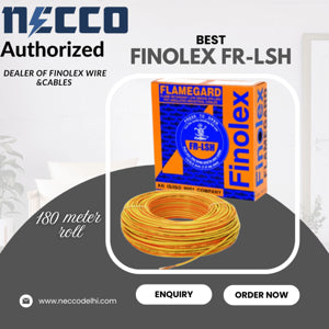 FINOLEX FLAMEGARD FR-LSH 1.00 Sqmm Industrial Cable 1100V (180Mtr)