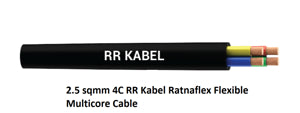 RR 2.50 Sqmm Multicore Shielded Armoured Flexible Cable (PVC/XLPE) 1100V (100 MTR)