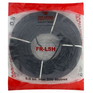 polycab 10.0 sqmm 200Mtrs FRLSH industrial Multistrands cable