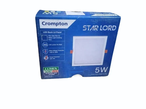 Crompton Panel Light 5W Round / Square