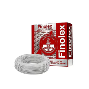FINOLEX FR 6.00 Sqmm Silver Pack Single Core Industrial Cable 1100V (90MTR)