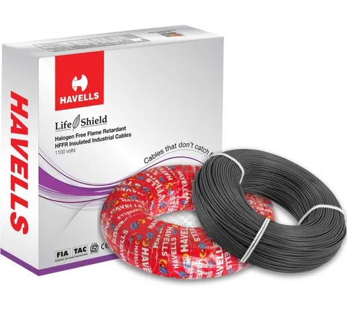 Havells Lifeline FR PVC Cables 4.0 sq. mm (200 MTR )