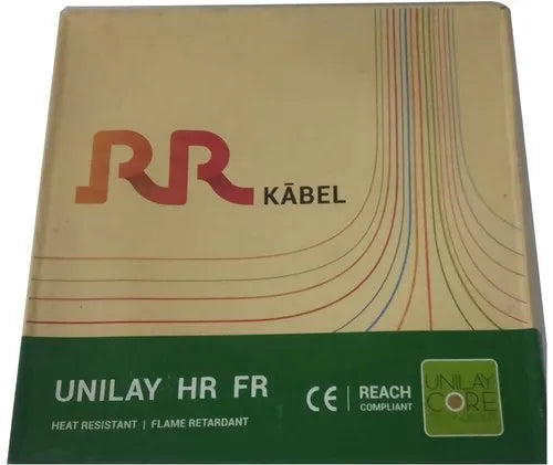 RR UNILAY HRFR 1.00 Sqmm Single Core Flexible Industrial Cable 1100V (90 MTR)