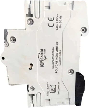 Polycab Polyshield 6A C Curve Triple Pole MCB (Pack of 2 )