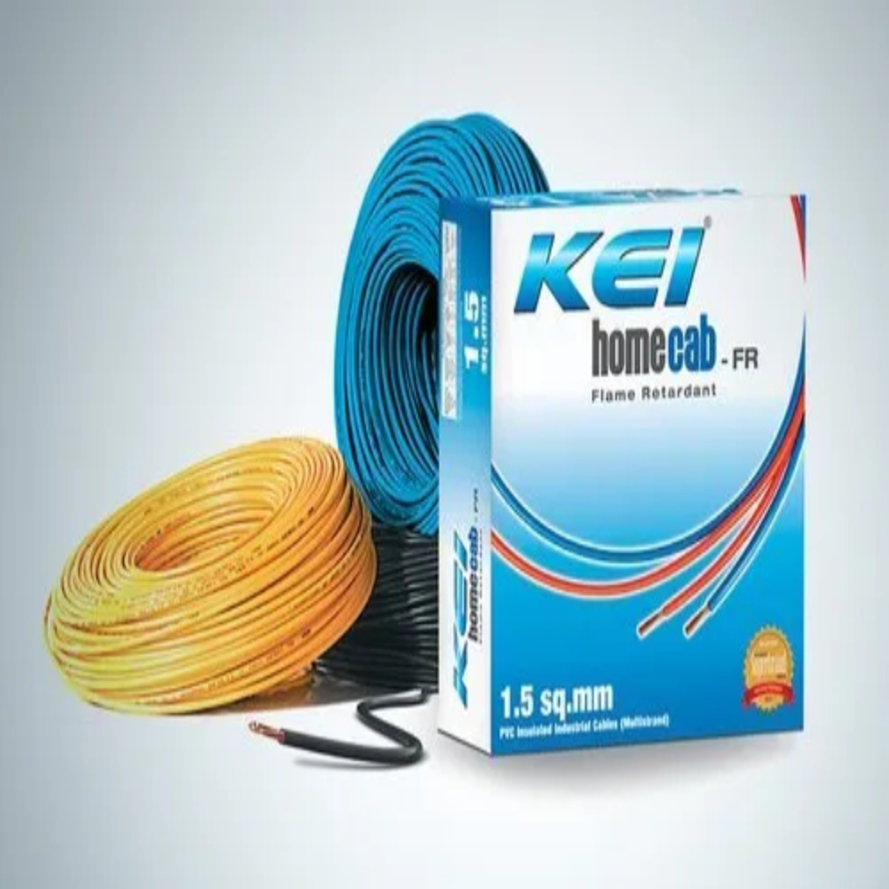 KEI 10.0 sqmm Industrial Single Core Wire(100MTR)
