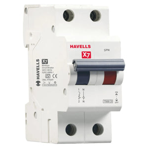 Havells X7 32.0A DHMYCSNM032 SPN C Curve MCB, (Pack of 12 )