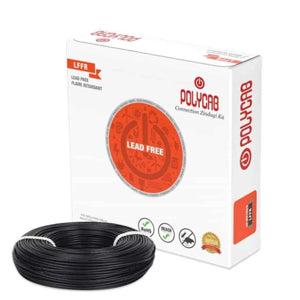 polycab 4.0 sqmm 200Mtrs FR industrial Multistrands cable