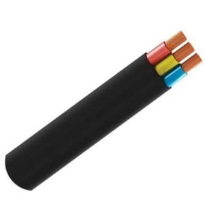 Havells flat Three core PVC Insulated & PVC Sheathed Industrial submersible Cable (100MTR)