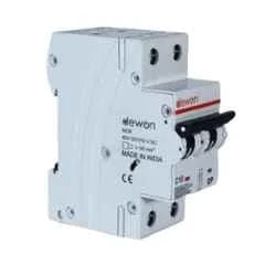 Havells X7 6.0A DHMYCDPM006 DP C Curve MCB, (Pack of 6 )