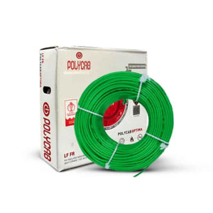 1.0 sqmm Polycab Green Wire +