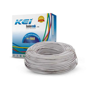 KEI HOMECAB 0.50 SQMM FR PVC WIRE (90MTR)