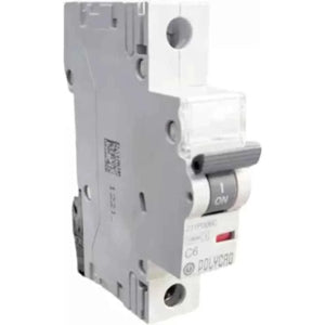 POLYCAB 6.0 A B-Curve SP MCB (Pack of 12)