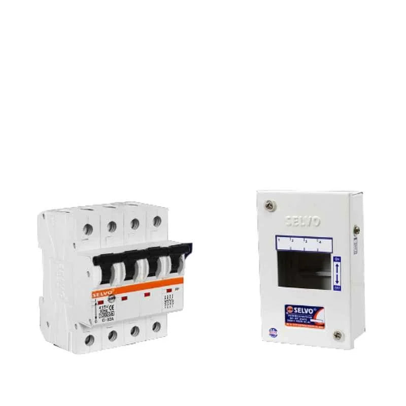 Selvo 16A C Curve Single Pole MCB, GSELSPC12003, (Pack of 12)