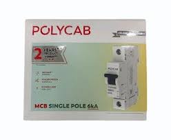 POLYCAB 25.0 A C-Curve SP MCB (Pack of 12)