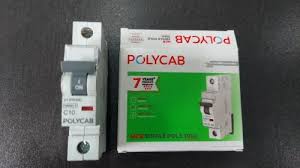 POLYCAB 25.0 A C-Curve SP MCB (Pack of 12)