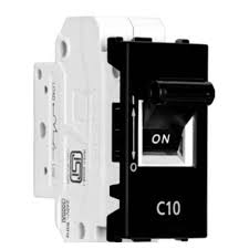 Anchor Roma Urban 20A Single Pole C Curve Silver Mini Modular MCB, 66154S, (Pack of 12)