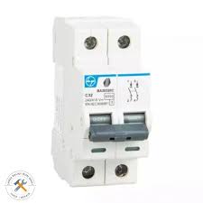 L&T Tripper 25A C-Curve Double Pole MCB, BA20250C