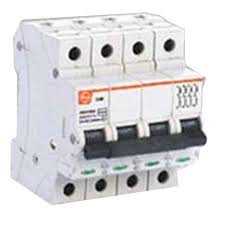 L&T Tripper 25A C-Curve Four Pole MCB, BA40250C