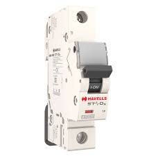 Havells 0.5 A- 5 A SPN MCB C Carve ( DHMGCSPF0.5- 063 ) IS/IEC 60898-1