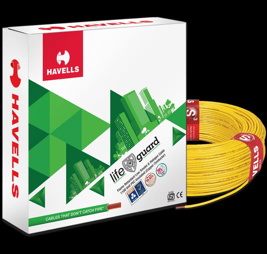 Havells Life Guard FR-LSH PVC Cables 1.0 sq. mm (90 MTR )