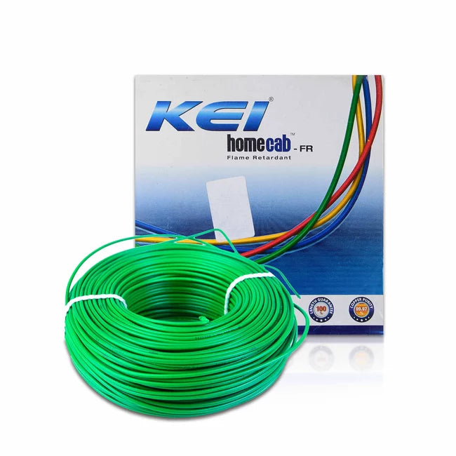 KEI HOMECAB 0.50 SQMM FR PVC WIRE (90MTR)