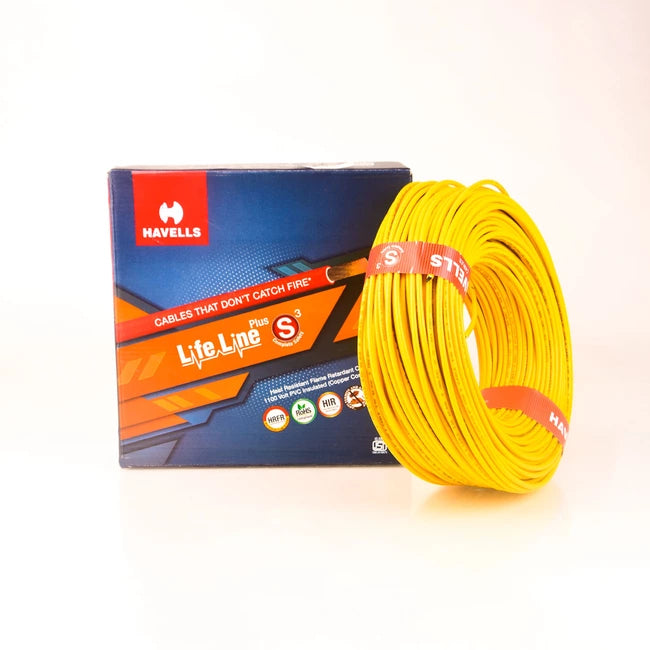 Havells Lifeline FR PVC Cables 4.0 sq. mm (200 MTR )