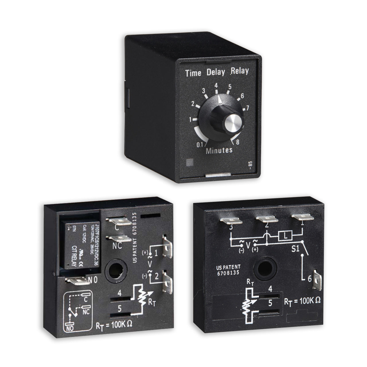 L&T	Time Delay Relay 12V DC