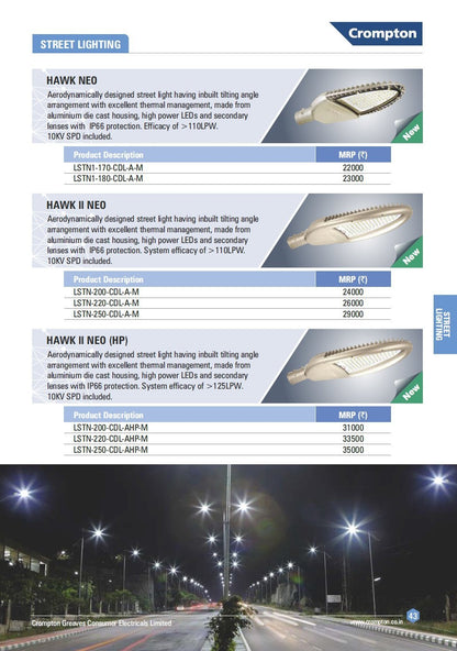 Crompton LED Street Lights