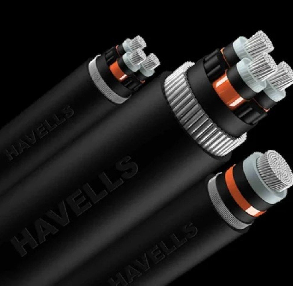 Polycab 95.0 Sqmm,  A2Xfy Aluminium Xlpe Insulated Armoured Str Frls Cable 1.1 Kv (1 Meter)