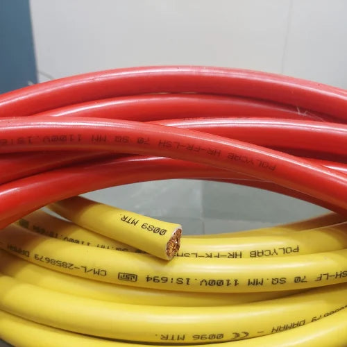 Polycab Industrial Single Core & Multi-core flexible Cable 70.00 sqmm 1100 V PVC Insulated & sheathed 100 Meter