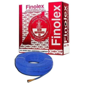 Finolex 0.50 SQMM PVC INSULATED THIN WALL PLANE/STRIPED AUTOMOBILE CABLES 100 MTR