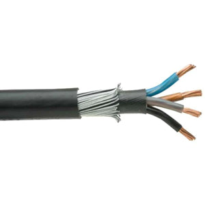KEI 185.0 sqmm Copper PVC Sheathed XLPE Low Tension 2XY Un-Armoured Power Cable, ( 1 METER )