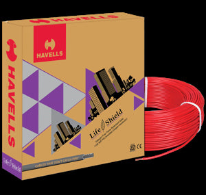 Havells Lifeshield HRFR PVC Cables 4.0 sq. mm (180 MTR )