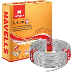Havells Life Line Plus S3 HRFR Cables 10.0 sq. mm (100 MTR )