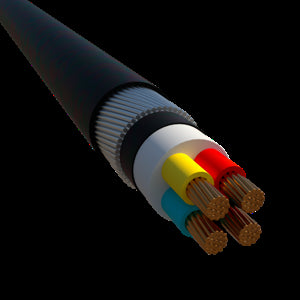 RR 0.75 Sqmm Multicore Shielded Armoured Flexible Cable (PVC/XLPE) 1100V (100 MTR)