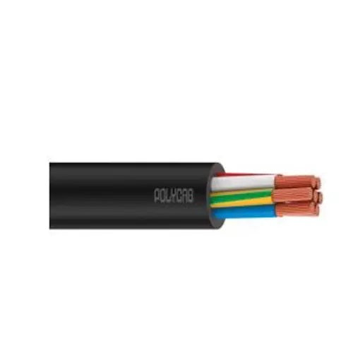 Polycab Industrial Single Core & Multi-core flexible Cable 10.0 sqmm 1100 V PVC Insulated & sheathed 100 Meter