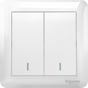 Schneider Claria 4-Gang Switch