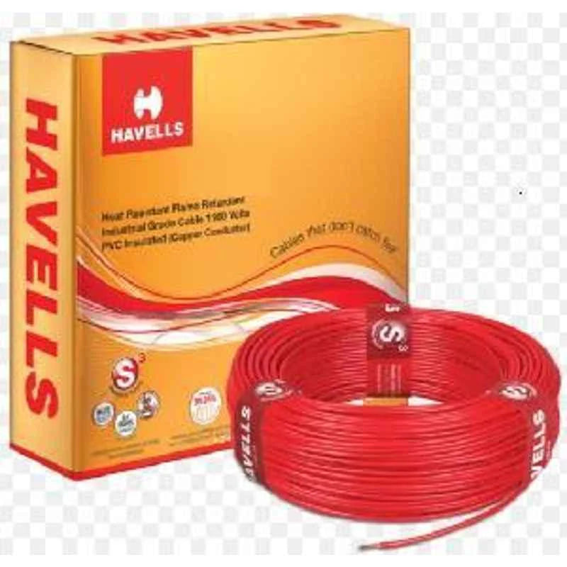 Havells Life Guard FR-LSH PVC Cables 1.0 sq. mm (90 MTR )