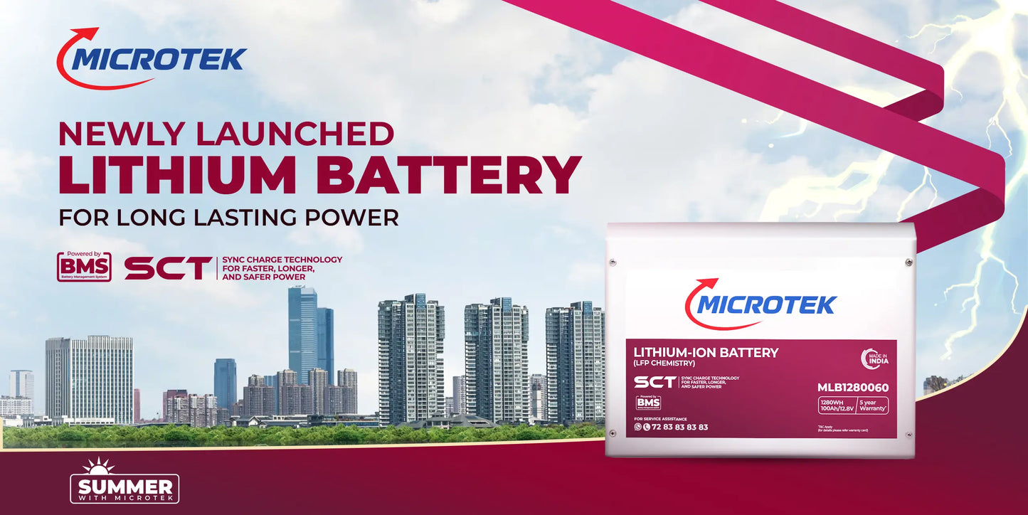 Microtek lithium-ion batteries