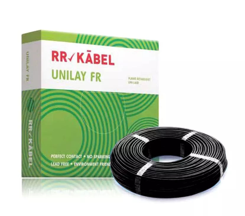 RR UNILAY HRFR 1.50 Sqmm Single Core Flexible Industrial Cable 1100V (90 MTR)