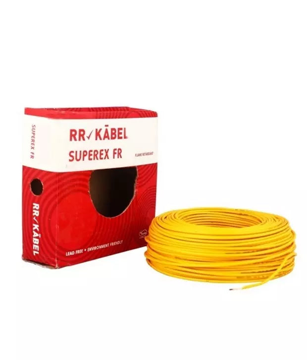 RR 0.5 SQMM FR HSF Single Core Unsheathed Cables 1100 Volt (100MTR)