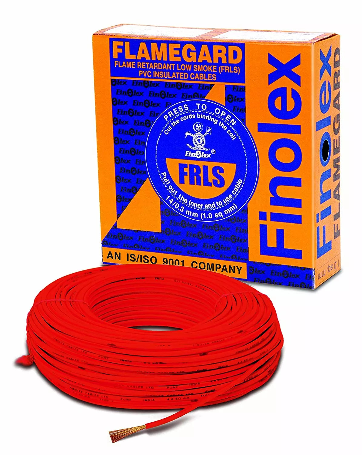 FINOLEX FLAMEGARD FR-LSH 1.50 Sqmm Industrial Cable 1100V (180Mtr)