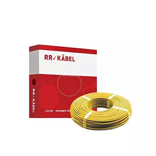 RR EBXL 4.00 Sqmm HFFR Single Core Copper Industrial Cable (90 Mtr)