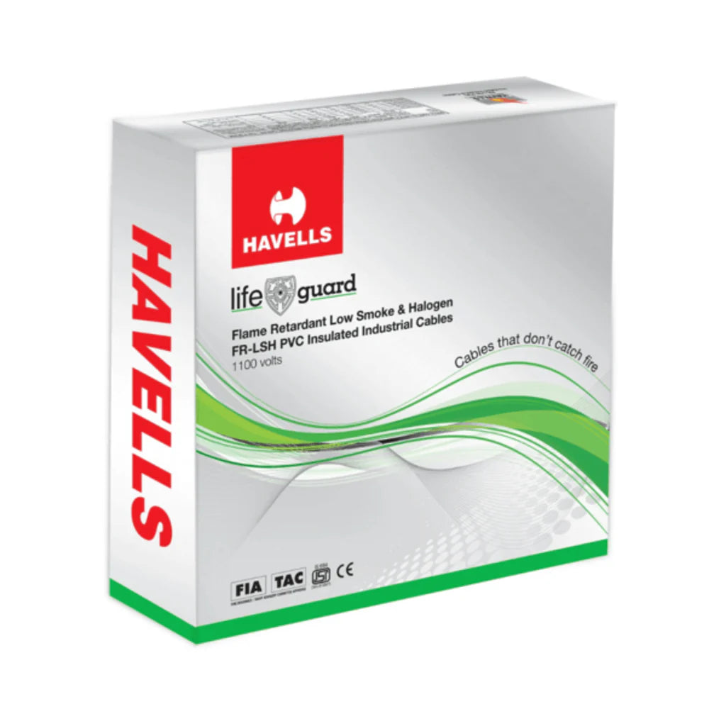 Havells Life Guard FR-LSH PVC Cables 1.0 sq. mm (90 MTR )