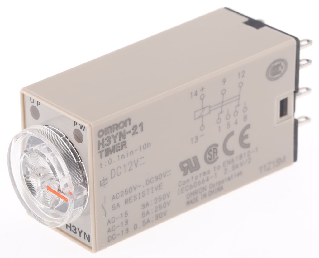 Omron Time Delay Relay 110V AC