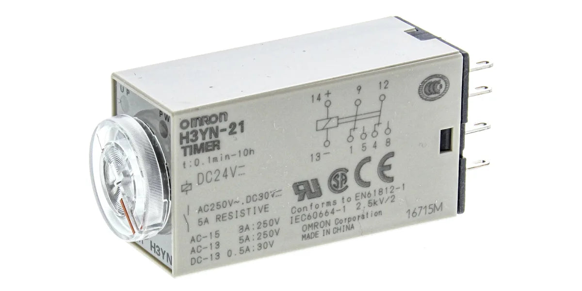 Omron Time Delay Relay 110V AC