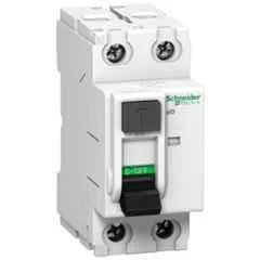 Schneider Electric Acti9 xC60 1A C-Curve Double Pole MCB, A9N2P01C, Breaking Capacity: 10 kA, (Pack of 6)