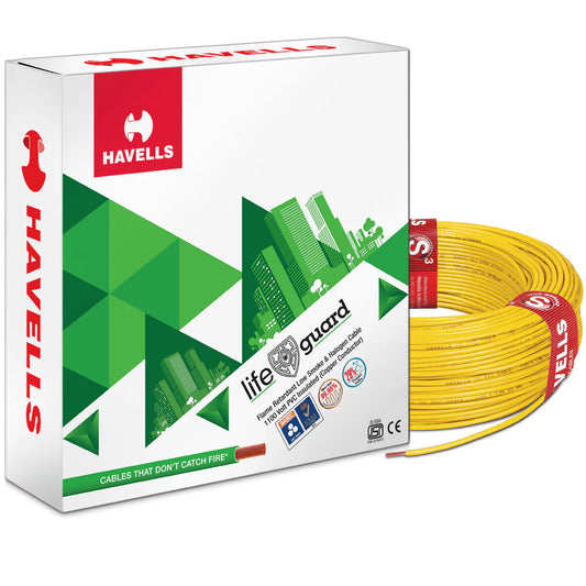 Havells Lifeguard FRLSH PVC Cables 2.5 sq. mm (180 MTR )